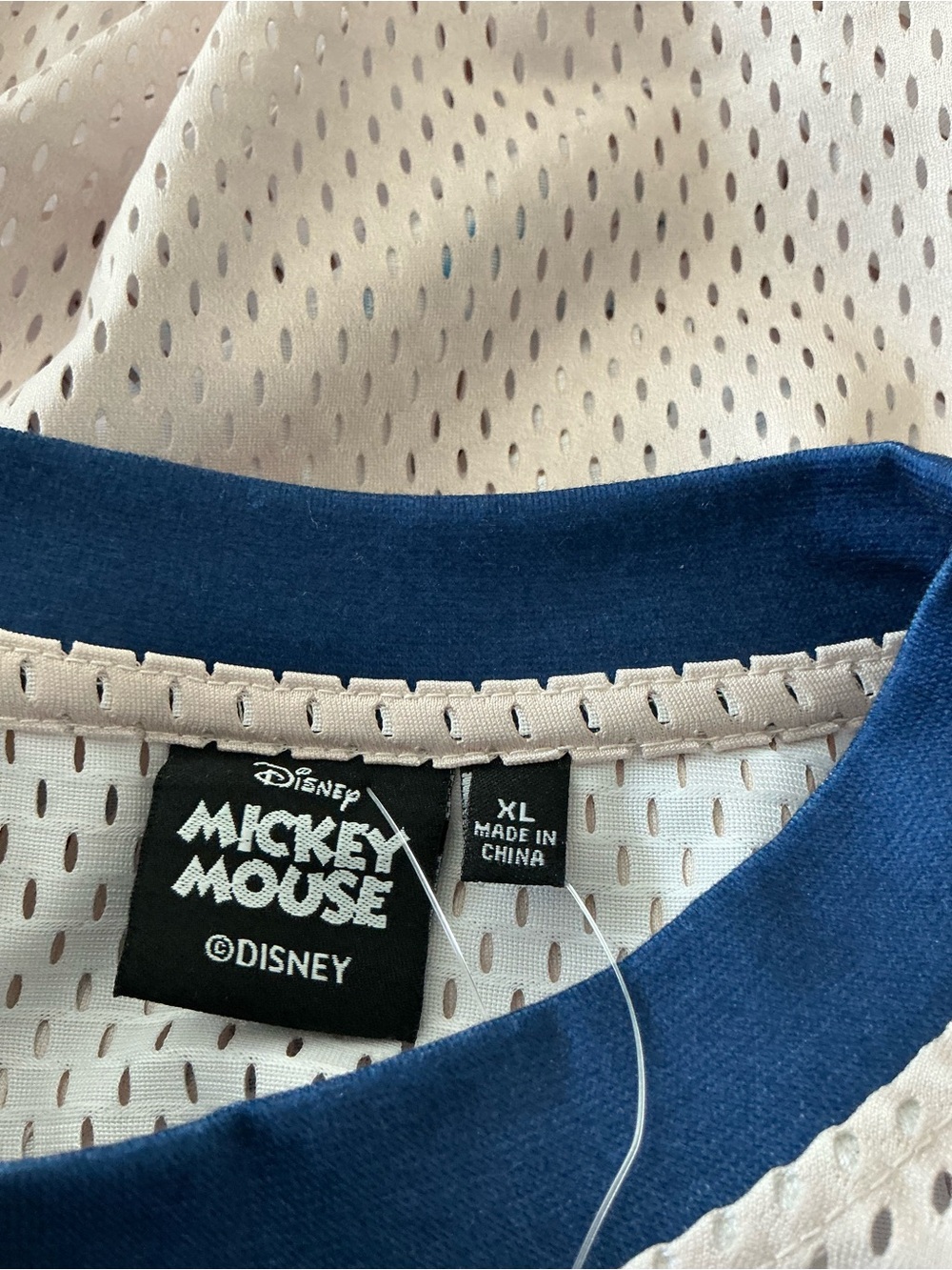 Disney Mickey Mouse Since 1928 Mens Sz XL Lifestyle Football Mesh Jersey NWT - Picture 3 of 9